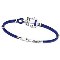 Bracciale Zancan Uomo Nautica in Argento EXB619R-BL